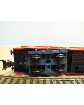 Märklin métal 4617 Wagon surbaissé EVS DB BO