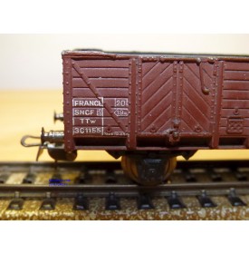 VB  632, wagon tombereau  type TTw   SNCF  