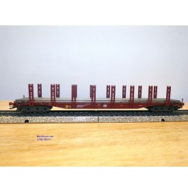 Märklin métal 4617 Wagon surbaissé EVS DB BO