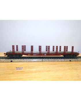 Märklin métal 4617 Wagon surbaissé EVS DB BO