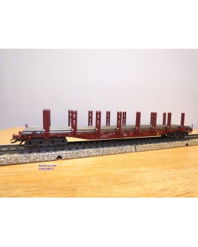 Märklin métal 4617 Wagon surbaissé EVS DB BO