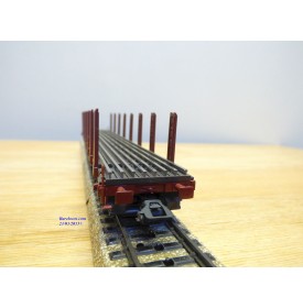 Märklin métal 4617 Wagon surbaissé EVS DB BO