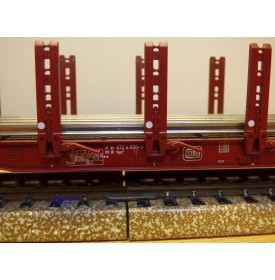 Märklin métal 4617 Wagon surbaissé EVS DB BO