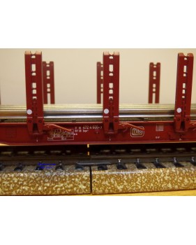 Märklin métal 4617 Wagon surbaissé EVS DB BO