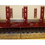 Märklin métal 4617 Wagon surbaissé EVS DB BO