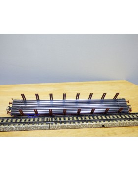 Märklin métal 4617 Wagon surbaissé EVS DB BO