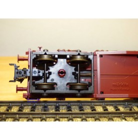 Märklin métal 4617 Wagon surbaissé EVS DB BO