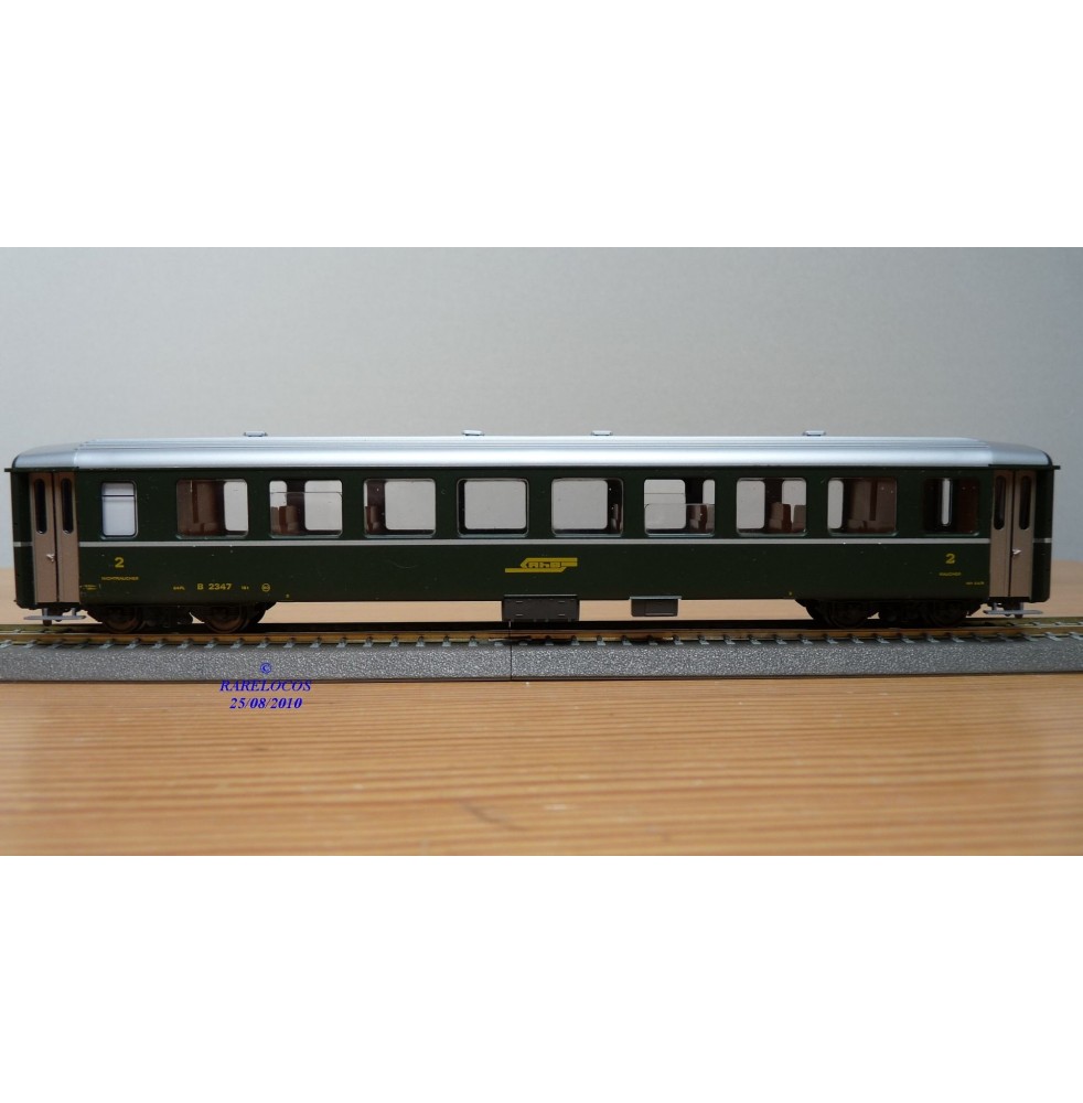 BEMO   3250 117 voiture EW 1 2 Kl. B 2347 RHB BO