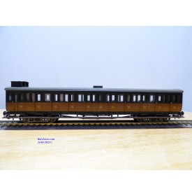 France Trains  215, voiture à portières latérales à guérite 3 ème  classe type Ty  EST   BO