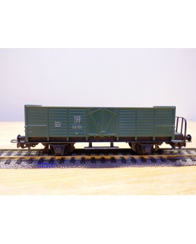 HAG  325.07, wagon tombereau à plate forme  type  L6 vert  SBB  BO