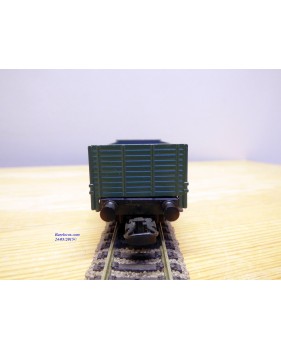 HAG  325.07, wagon tombereau à plate forme  type  L6 vert  SBB  BO