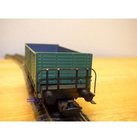 HAG  325.07, wagon tombereau à plate forme  type  L6 vert  SBB  BO