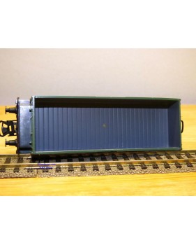 HAG  325.07, wagon tombereau à plate forme  type  L6 vert  SBB  BO