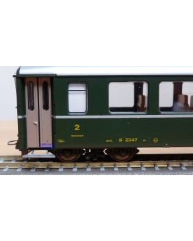 BEMO   3250 117 voiture EW 1 2 Kl. B 2347 RHB BO
