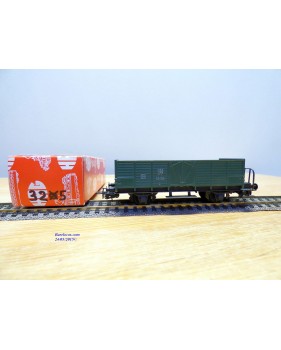 HAG  325.07, wagon tombereau à plate forme  type  L6 vert  SBB  BO