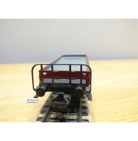 HAG  320.01, wagon plat à plate forme d'extrémité  type M6 SBB  BO