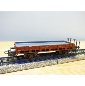 HAG  320.01, wagon plat à plate forme d'extrémité  type M6 SBB  BO