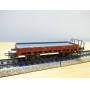 HAG  320.01, wagon plat à plate forme d'extrémité  type M6 SBB  BO