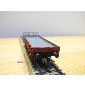 HAG  320.01, wagon plat à plate forme d'extrémité  type M6 SBB  BO