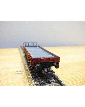 HAG  320.01, wagon plat à plate forme d'extrémité  type M6 SBB  BO