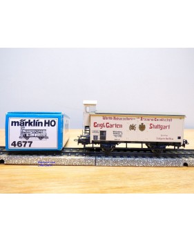 Märklin 48944 wagons plats type Bt 10 conteneurs à bière Königsbacher DB BO