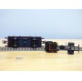 SACHSENMODELLE Deutsche Bahnpostwagen , wagon plat type Xf 09  +  camion Magirus Deutz Mercur  ( Deutsche Bundespost )  DB    BO