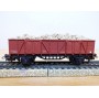 ELECTROTREN  1202, wagon tombereau chargé de ballast   RENFE   BO