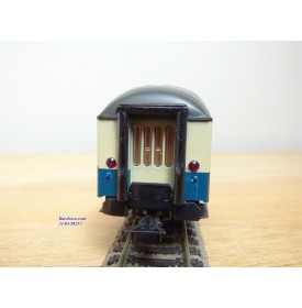 LILIPUT ancien 201 wagon plat chargé de 4 conteneurs ( cadres)  NS  BO