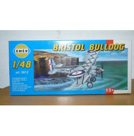SMER 0812 chasseur biplan britannique BRISTOL type 105 "Bulldog" II A RAF neuf BO 1/48