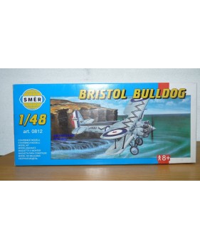 SMER 0812 chasseur biplan britannique BRISTOL type 105 "Bulldog" II A RAF neuf BO 1/48