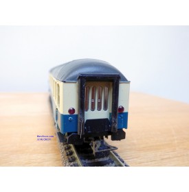 LILIPUT ancien 201 wagon plat chargé de 4 conteneurs ( cadres)  NS  BO