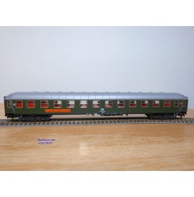 LILIPUT ancien 201 wagon plat chargé de 4 conteneurs ( cadres)  NS  BO