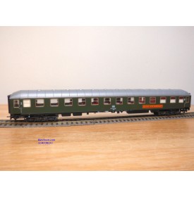 LILIPUT ancien 201 wagon plat chargé de 4 conteneurs ( cadres)  NS  BO