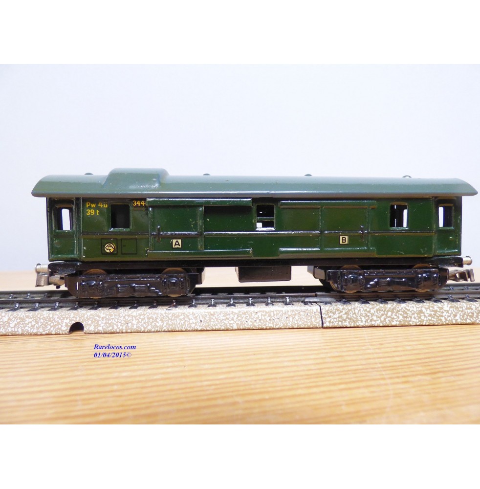 MÄRKLIN   344 B.2,  fourgon à bagages éclairage intérieur DRG  BO 