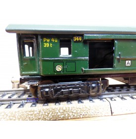 MÄRKLIN   344 B.2,  fourgon à bagages éclairage intérieur DRG  BO 
