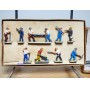 Märklin métal 404 Gc / 0203, coffret de 10 personnages ouvriers de la voie BO