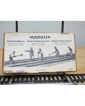 Märklin métal 404 Gc / 0203, coffret de 10 personnages ouvriers de la voie BO