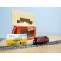 RIVAROSSI  ( Trix ) Collezionisti 2404, wagon tombereau  DB  BO