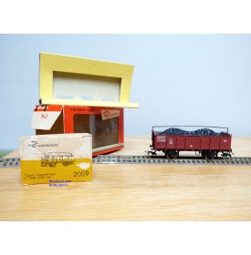 RIVAROSSI 2009,  wagon tombereau  type L 1946  FS  neuf BO