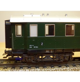 Märklin 4032 voiture grandes lignes A4ümg à feux de fin de convoi 1 Kl. DB BO