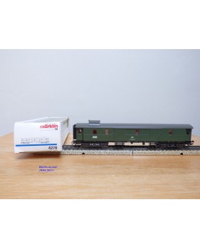 Märklin 4032 voiture grandes lignes A4ümg à feux de fin de convoi 1 Kl. DB BO