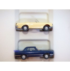 WIKING 99001, coffret commémoratif 40 Jahre Mercedes SL  Neuf   BO  1/87  HO