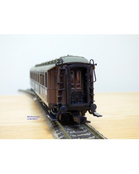 FLEISCHMANN 5883 K,  voiture ancienne à bogies  3 Kl. Nr.: 02995   KPEV  neuf   BO