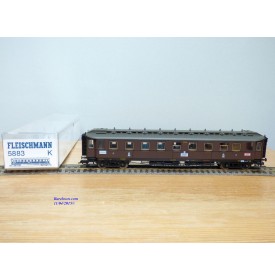 FLEISCHMANN 5883 K,  voiture ancienne à bogies  3 Kl. Nr.: 02995   KPEV  neuf   BO
