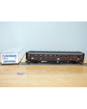 FLEISCHMANN 5883 K,  voiture ancienne à bogies  3 Kl. Nr.: 02995   KPEV  neuf   BO