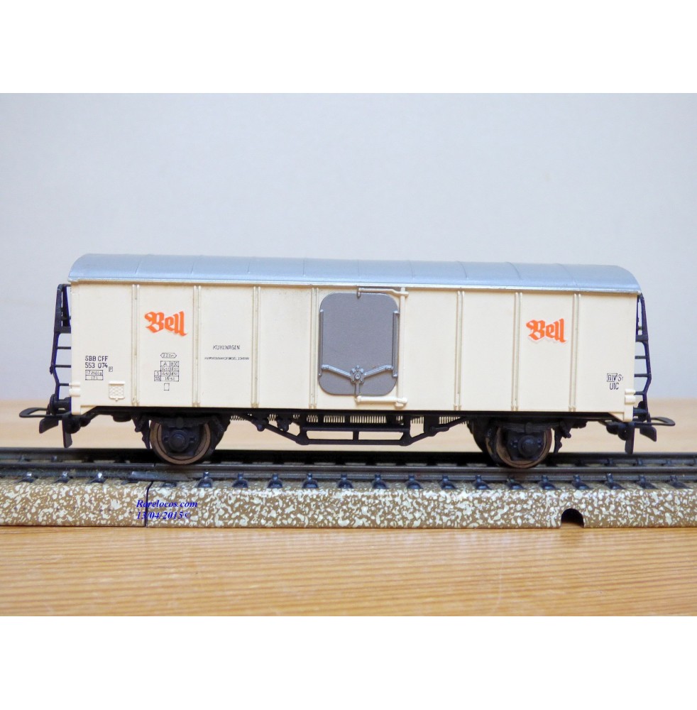 POCHER 322 / 3,  wagon réfrigérant BELL SBB  BO