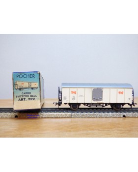 POCHER 322 / 3,  wagon réfrigérant BELL SBB  BO