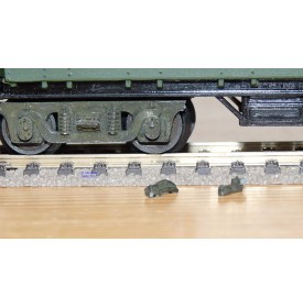 LILIPUT ancien 201 wagon plat chargé de 4 conteneurs ( cadres)  NS  BO
