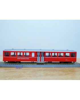 Voiture métallique à portes centrales AB 1157 Rhb BO