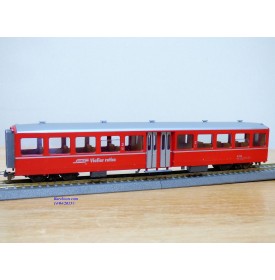 Voiture métallique à portes centrales AB 1157 Rhb BO